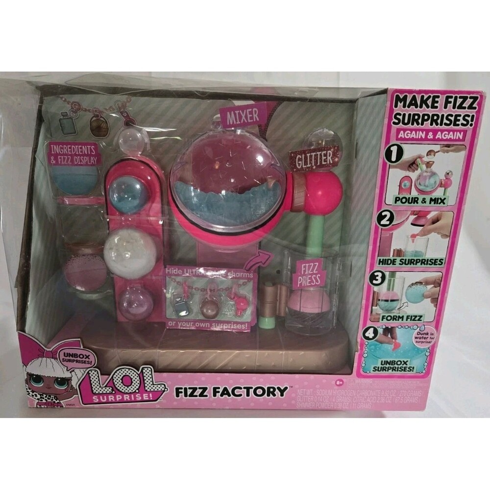 LOL Surprise Fizz Factory Maker Playset with three Exclusive Charms - Picture 2 of 3